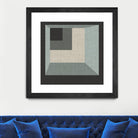 Geometric Perspective I by June Erica Vess on GIANT ART - green abstract