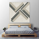 Geometric Perspective IV by June Erica Vess on GIANT ART - green abstract