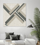 Geometric Perspective IV by June Erica Vess on GIANT ART - green abstract