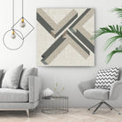 Geometric Perspective IV by June Erica Vess on GIANT ART - green abstract