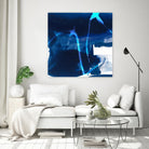 Tidal Atmosphere I by Sisa Jasper on GIANT ART - blue abstract
