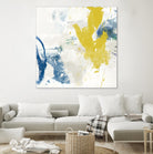 Impulse I by Sisa Jasper on GIANT ART - blue abstract