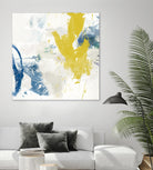 Impulse I by Sisa Jasper on GIANT ART - blue abstract
