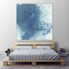 Crystalline II by Chariklia Zarris on GIANT ART - blue abstract