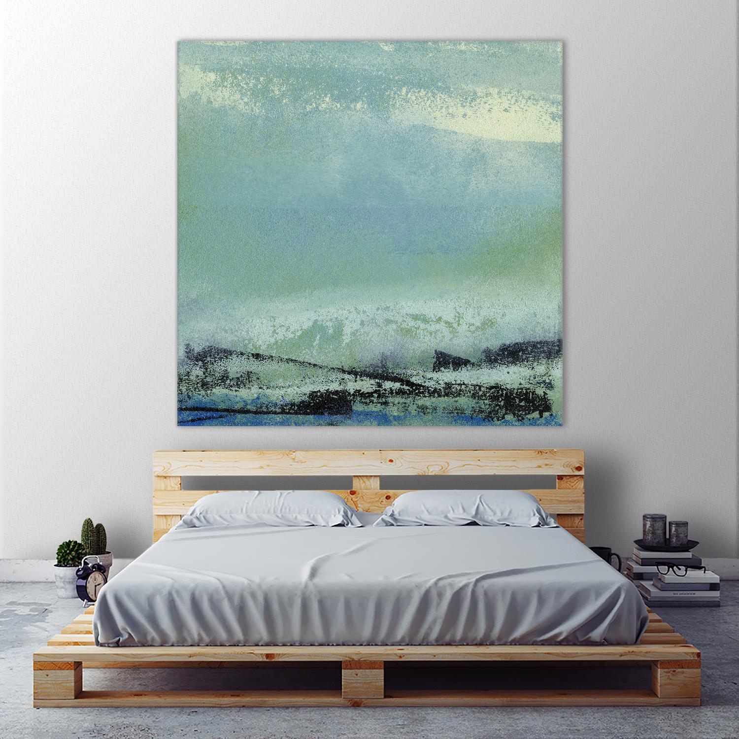 Origin Abstract V by Sharon Gordon on GIANT ART - green abstract