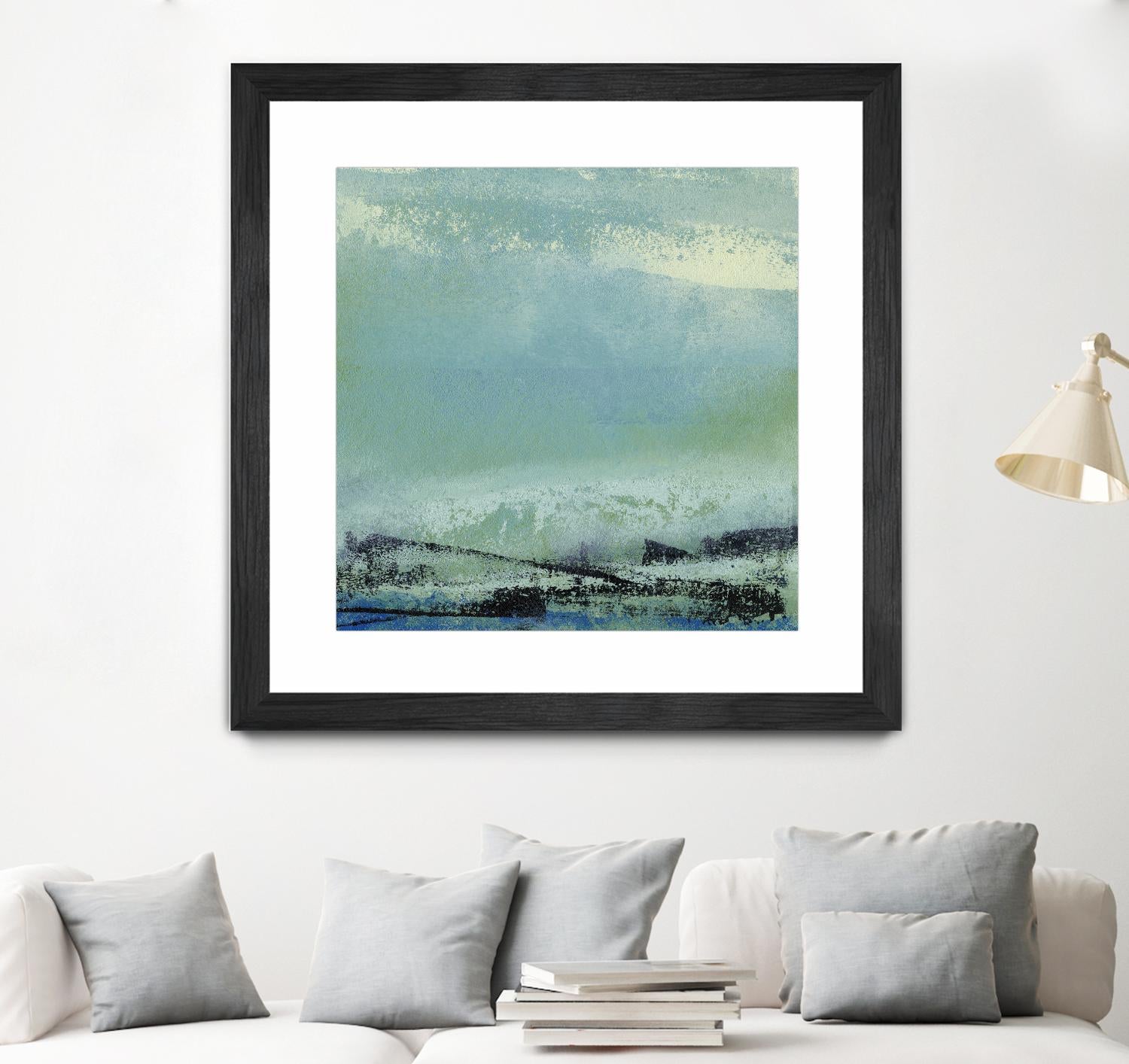 Origin Abstract V by Sharon Gordon on GIANT ART - green abstract