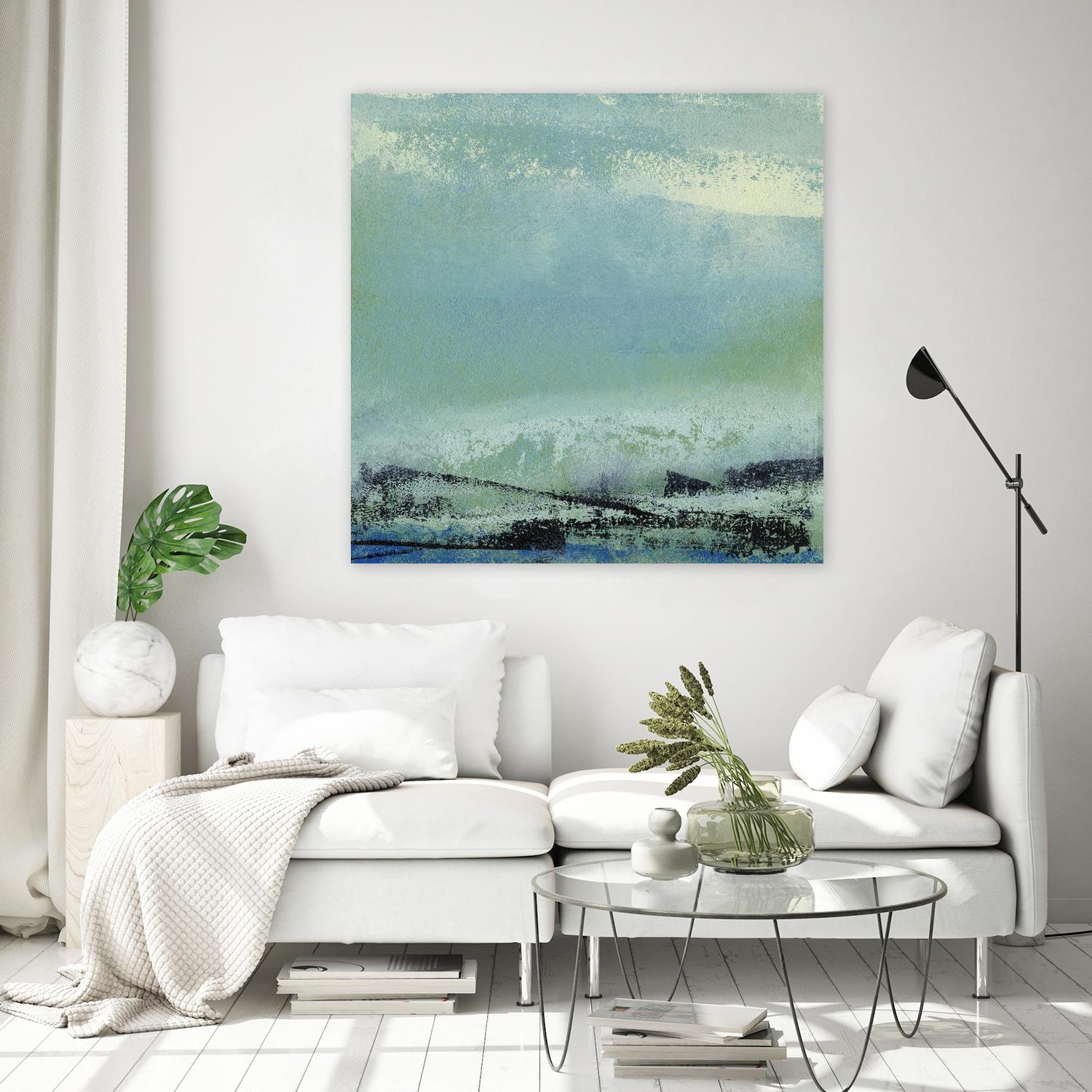 Origin Abstract V by Sharon Gordon on GIANT ART - green abstract