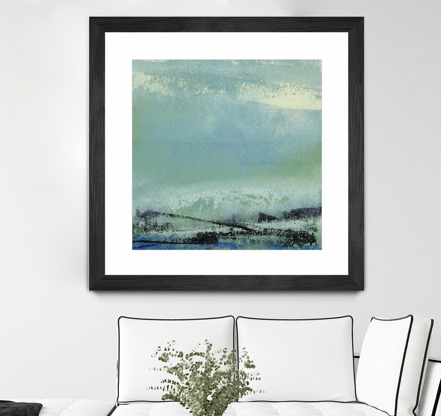 Origin Abstract V by Sharon Gordon on GIANT ART - green abstract