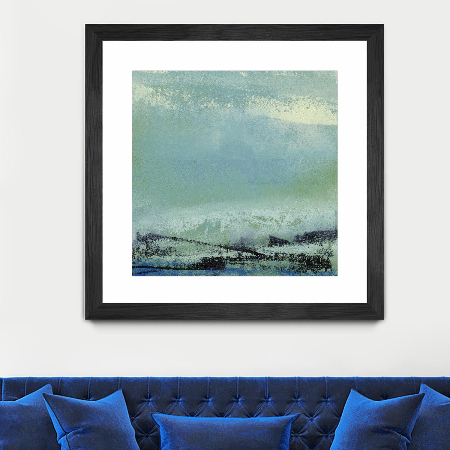 Origin Abstract V by Sharon Gordon on GIANT ART - green abstract