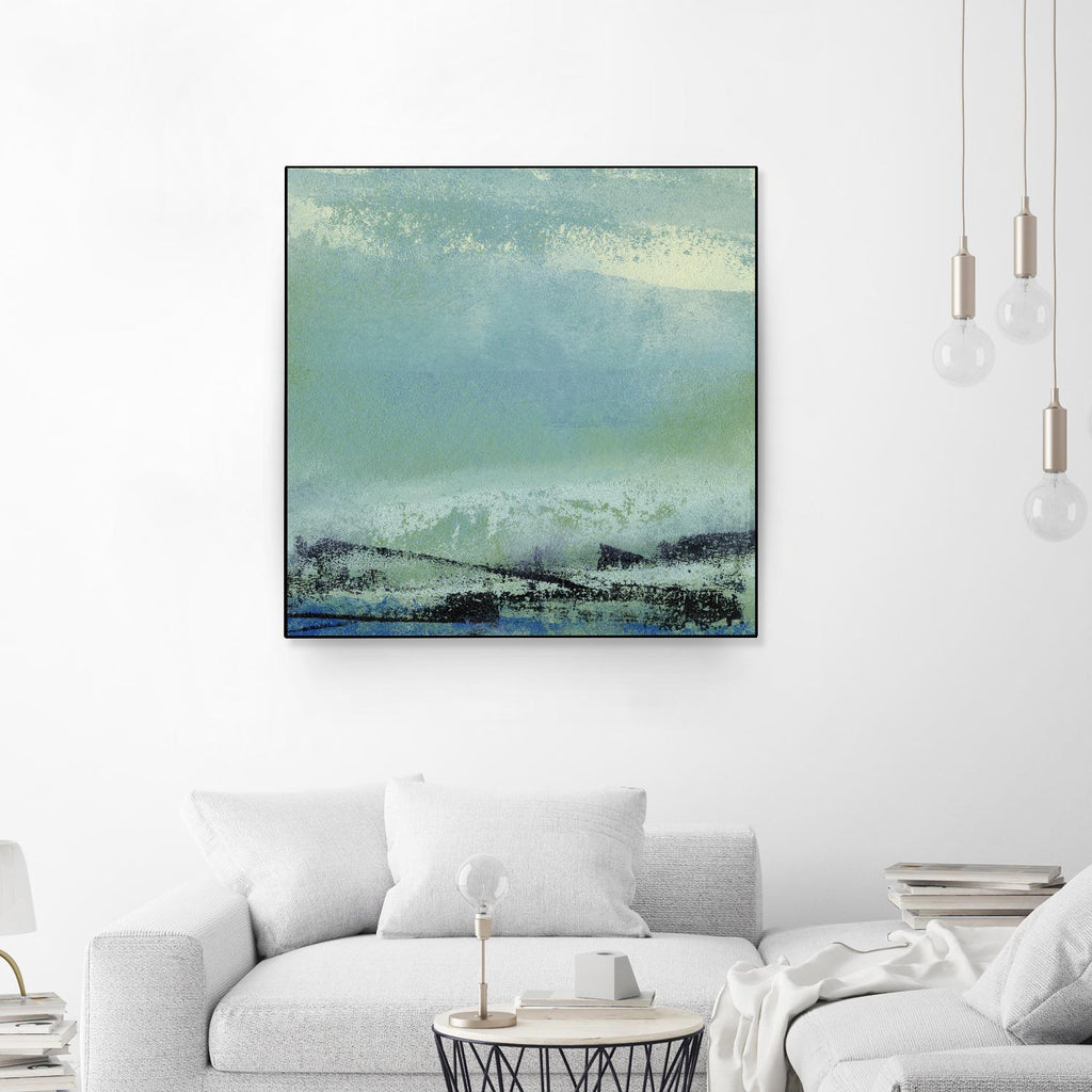 Origin Abstract V by Sharon Gordon on GIANT ART - green abstract