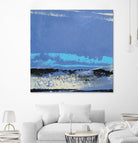 Origin Abstract VIII by Sharon Gordon on GIANT ART - blue abstract