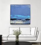 Origin Abstract VIII by Sharon Gordon on GIANT ART - blue abstract