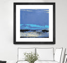 Origin Abstract VIII by Sharon Gordon on GIANT ART - blue abstract