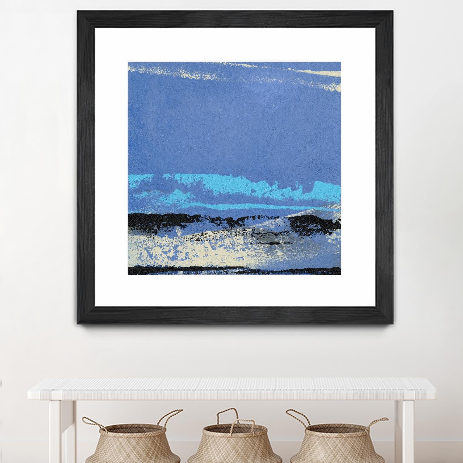 Origin Abstract VIII by Sharon Gordon on GIANT ART - blue abstract