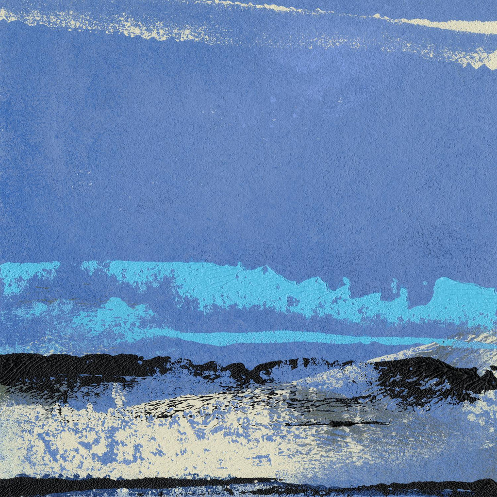 Origin Abstract VIII by Sharon Gordon on GIANT ART - blue abstract