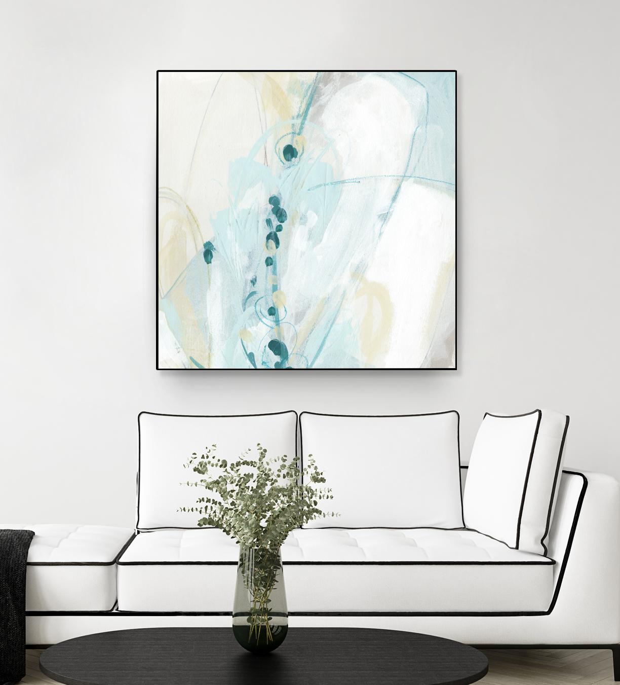 Sea Story IV by June Erica Vess on GIANT ART - blue abstract