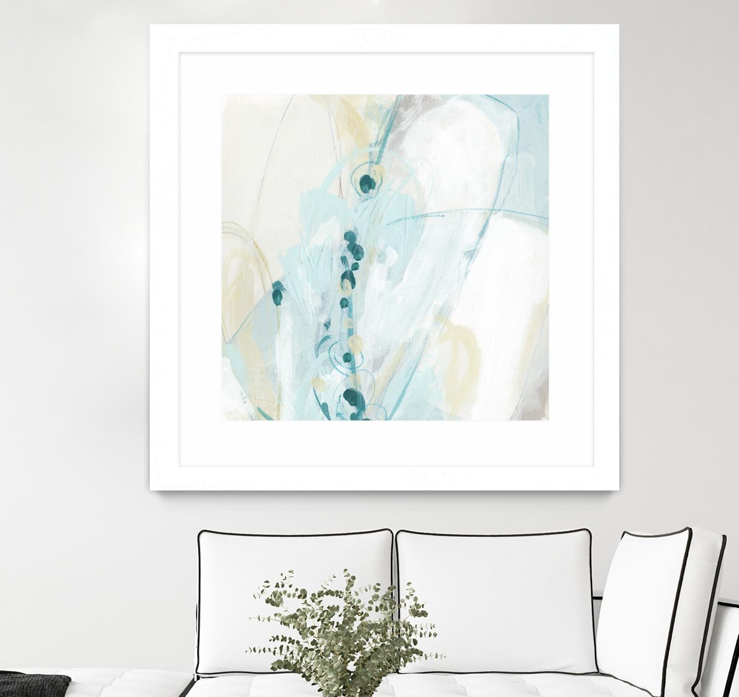 Sea Story IV by June Erica Vess on GIANT ART - blue abstract