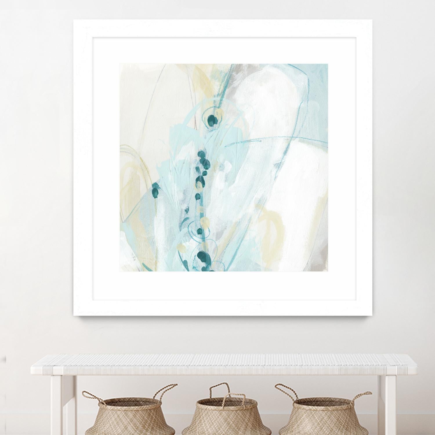 Sea Story IV by June Erica Vess on GIANT ART - blue abstract