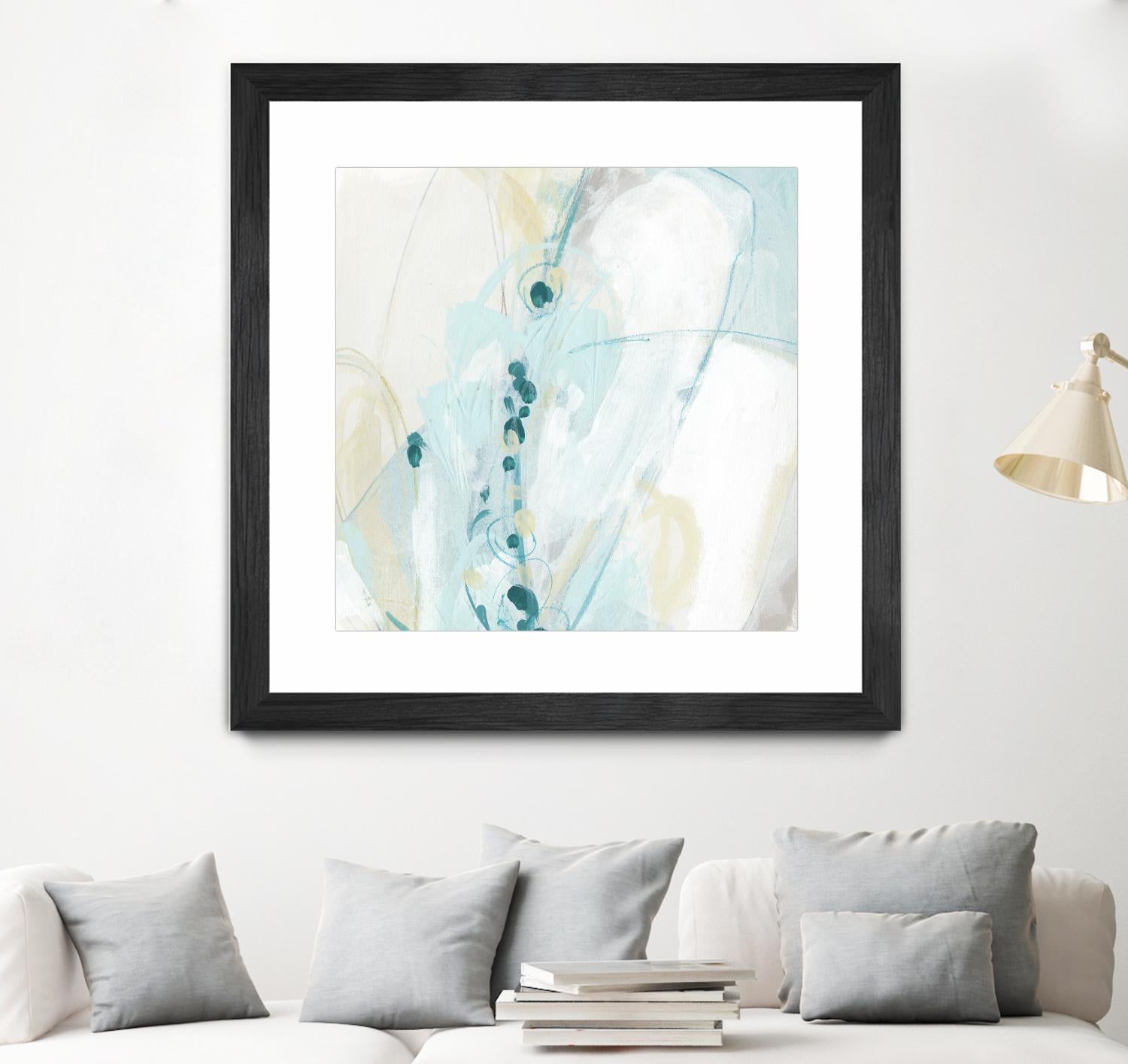 Sea Story IV by June Erica Vess on GIANT ART - blue abstract