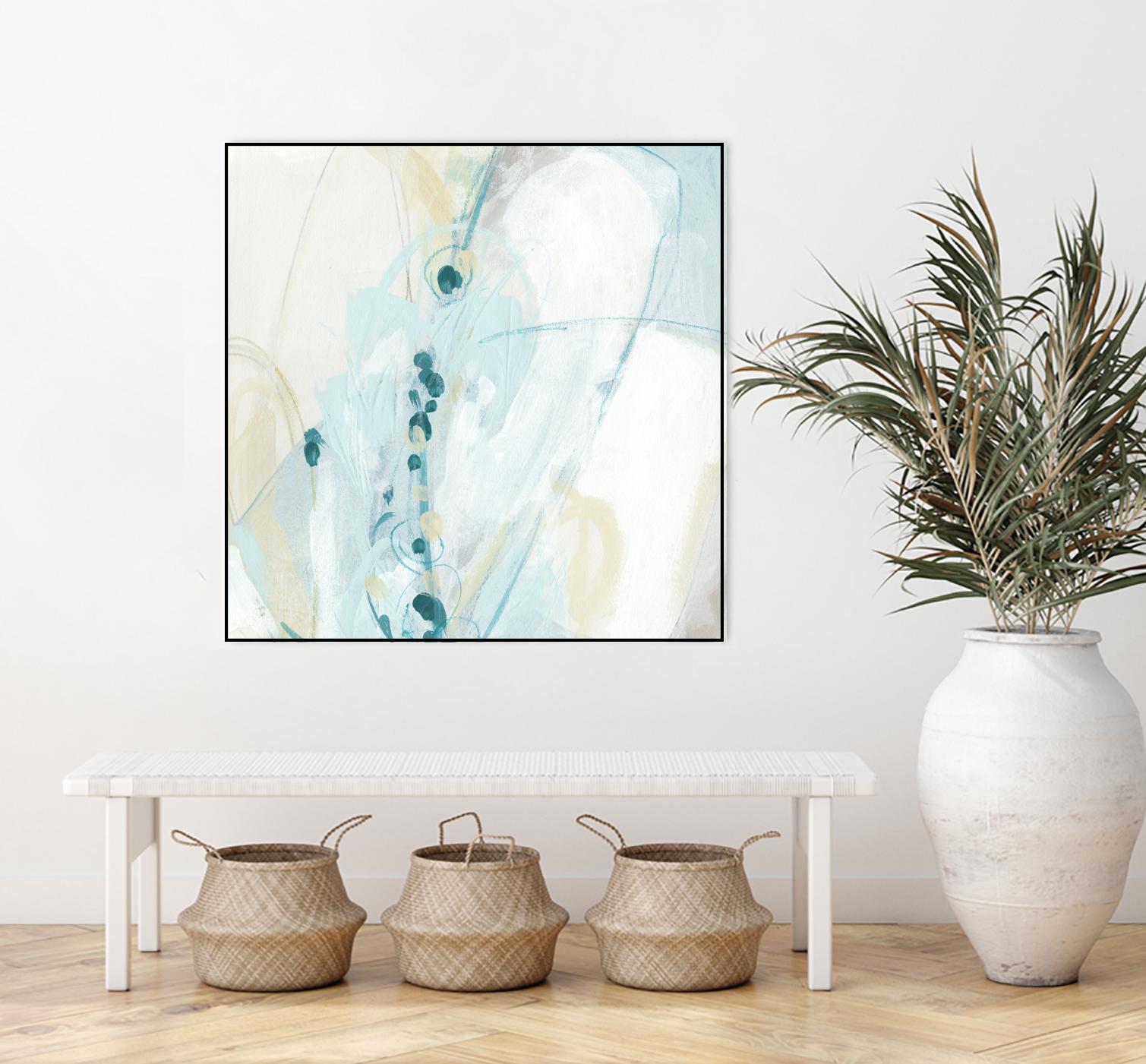 Sea Story IV by June Erica Vess on GIANT ART - blue abstract