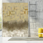 Shifting Earth II by Alonzo Saunders on GIANT ART - yellow abstract