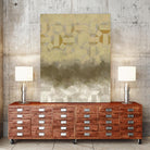 Shifting Earth II by Alonzo Saunders on GIANT ART - yellow abstract