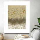 Shifting Earth II by Alonzo Saunders on GIANT ART - yellow abstract