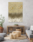 Shifting Earth II by Alonzo Saunders on GIANT ART - yellow abstract