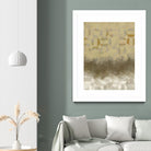 Shifting Earth II by Alonzo Saunders on GIANT ART - yellow abstract