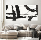 Obsidian Harmony I by Tim OToole on GIANT ART - black abstract