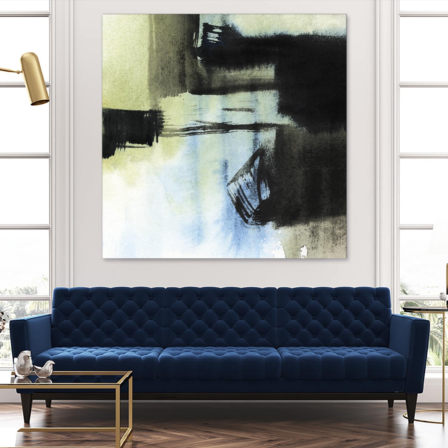 Obscured Plane I by Jennifer Goldberger on GIANT ART - abstract