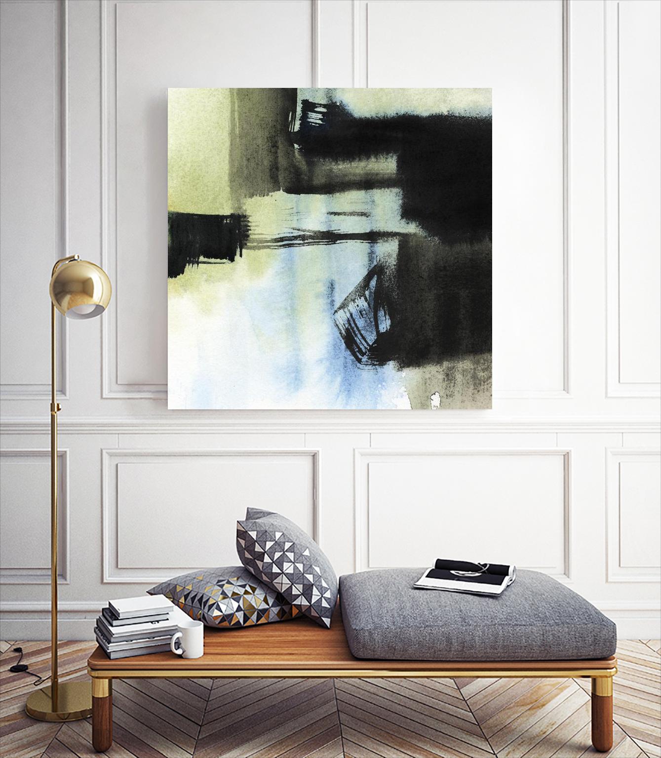 Obscured Plane I by Jennifer Goldberger on GIANT ART - abstract