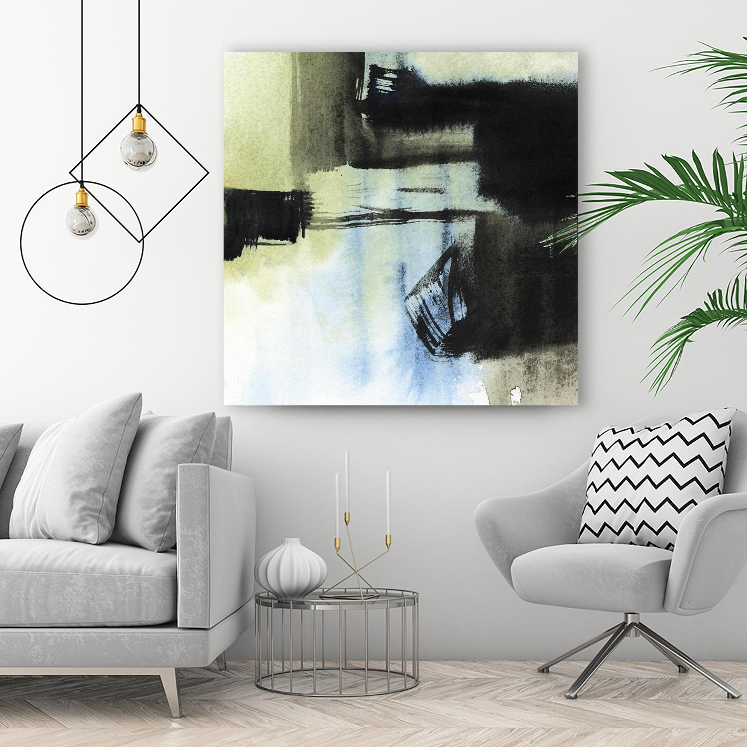 Obscured Plane I by Jennifer Goldberger on GIANT ART - abstract