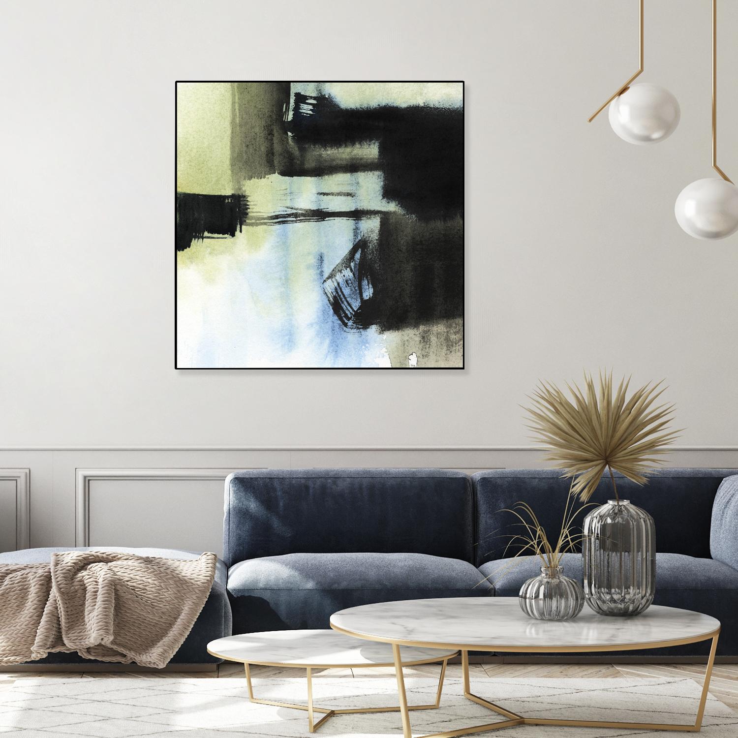 Obscured Plane I by Jennifer Goldberger on GIANT ART - abstract