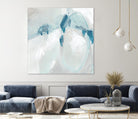 Trace Echo II by June Erica Vess on GIANT ART - blue abstract