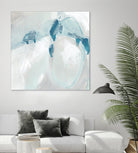 Trace Echo II by June Erica Vess on GIANT ART - blue abstract