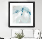 Trace Echo II by June Erica Vess on GIANT ART - blue abstract