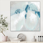 Trace Echo II by June Erica Vess on GIANT ART - blue abstract