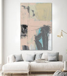 Pink-A- Boo I by Jennifer Goldberger on GIANT ART - abstract