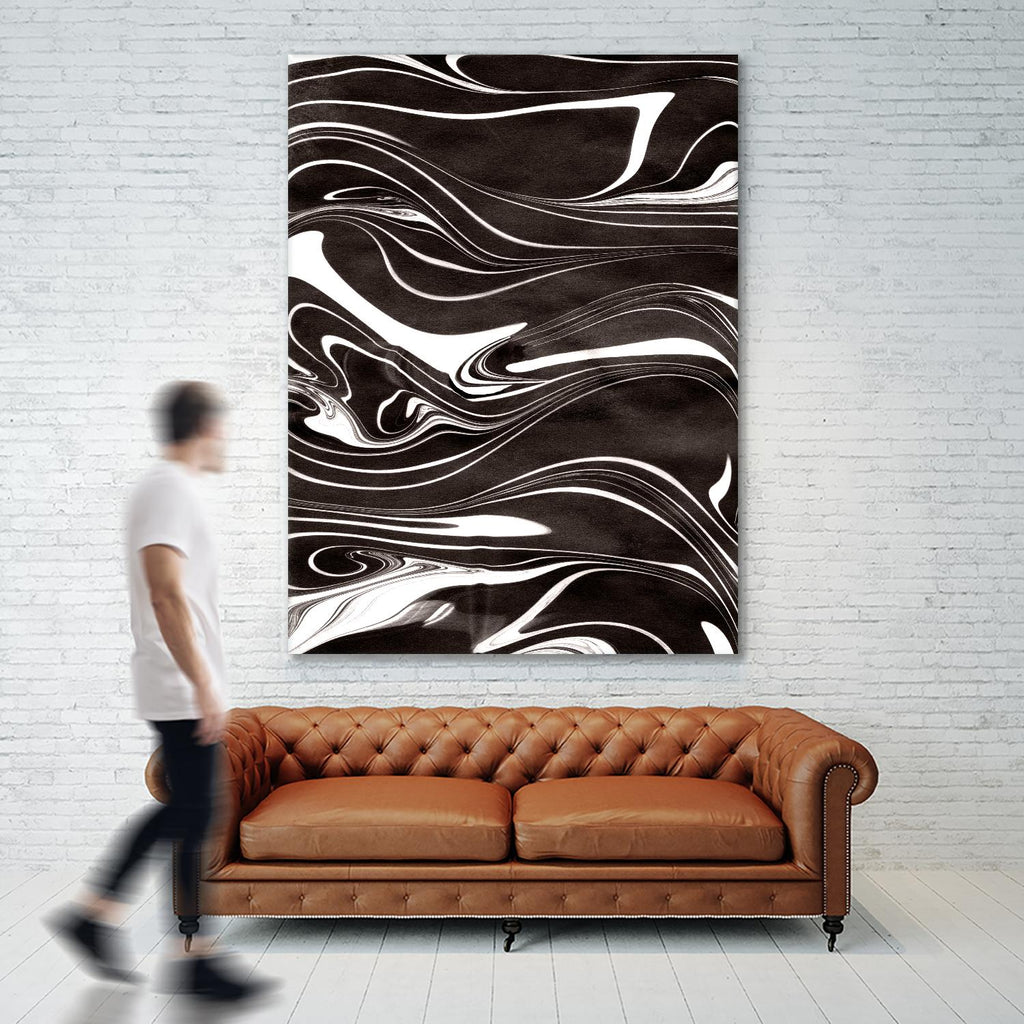 Yinyang I by Alicia Ludwig on GIANT ART - black abstract