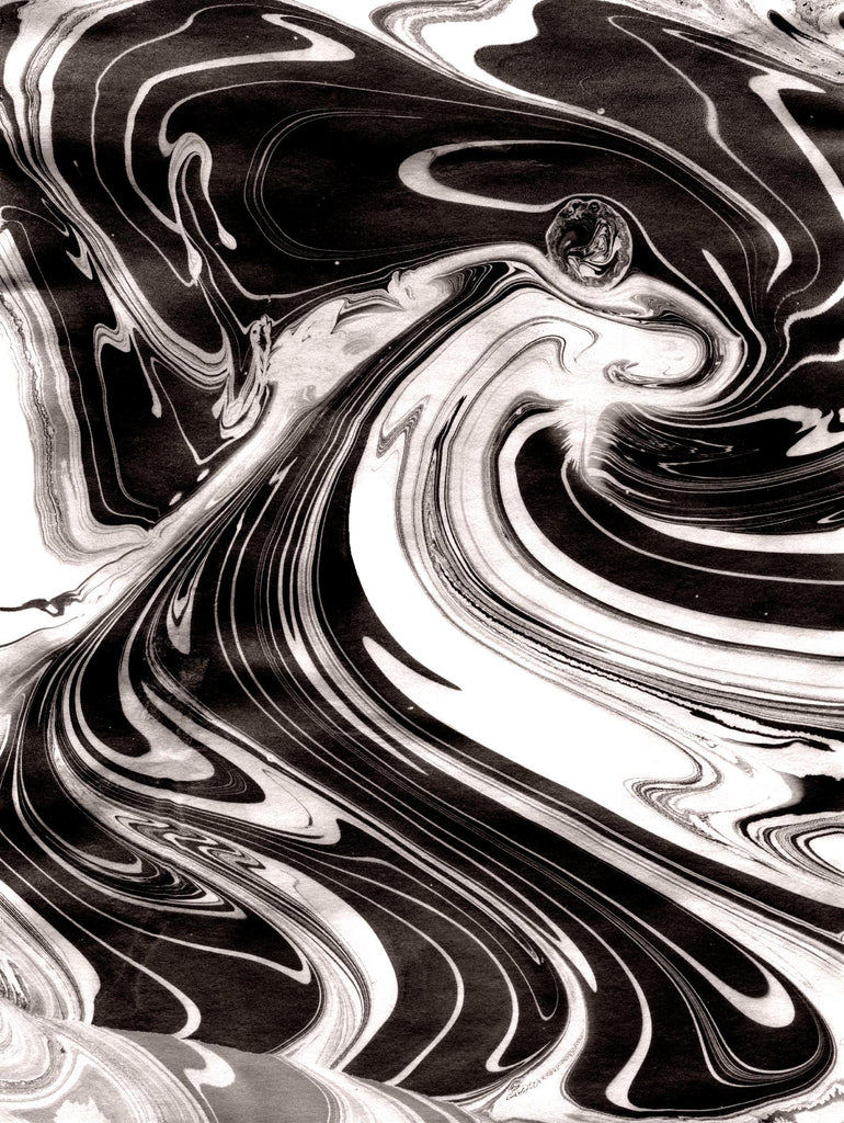 Yinyang III by Alicia Ludwig on GIANT ART - black abstract
