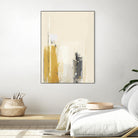 Deeper Shadows II by Green Lili on GIANT ART - yellow abstract