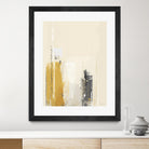 Deeper Shadows II by Green Lili on GIANT ART - yellow abstract