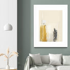 Deeper Shadows II by Green Lili on GIANT ART - yellow abstract