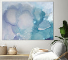 Ice Crystals I by Joyce Combs on GIANT ART - blue abstract