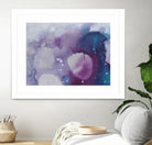 Ice Crystals III by Joyce Combs on GIANT ART - pink abstract