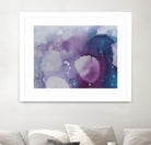 Ice Crystals III by Joyce Combs on GIANT ART - pink abstract