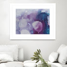 Ice Crystals III by Joyce Combs on GIANT ART - pink abstract