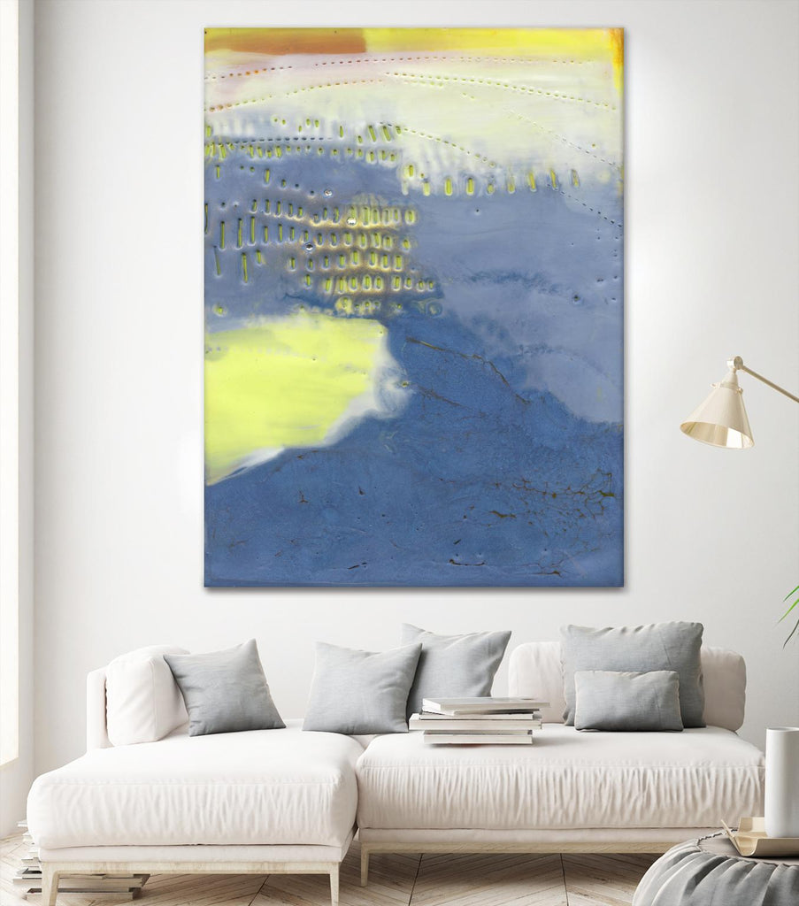 Concord I by Sue Jachimiec on GIANT ART - blue abstract