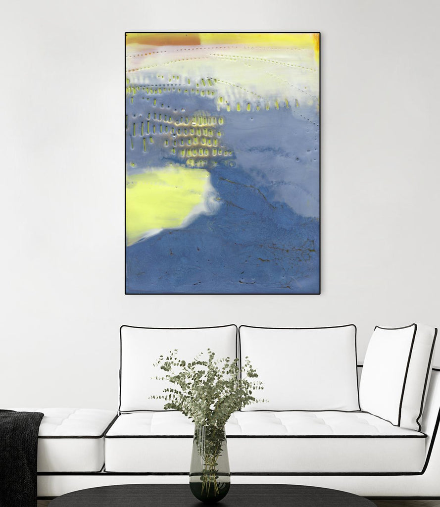 Concord I by Sue Jachimiec on GIANT ART - blue abstract